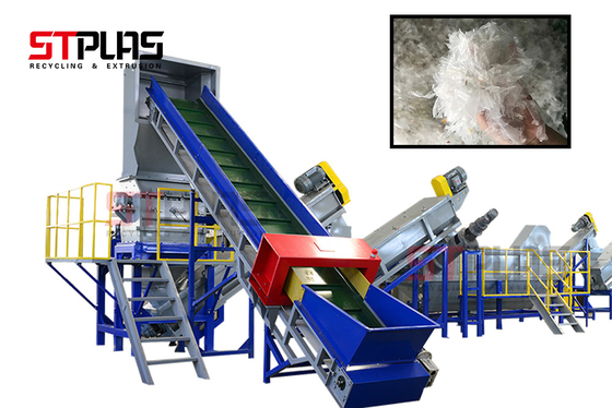 99% Dryness Plastic Film Recycling Washing Machine Pipe Dryer 100KW 80mm