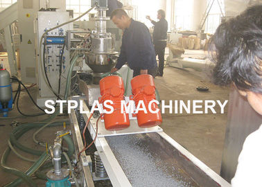Single Screw Extruder Pellet Machine For BOPP Films / Bags Highly Efficient