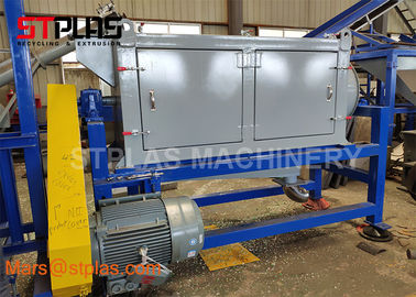 Waste Plastic Pet Bottle Flakes Crushing Washing Drying Recycling Machine