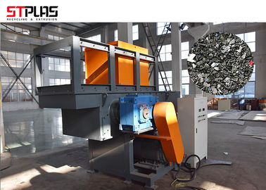 Single Shaft Wood Pallet Plastic Recycling Machine Mini Plastic Shredder