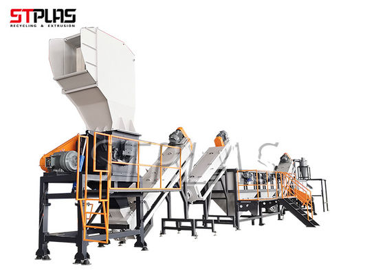 สายล้าง HDPE SUS304 ขนาด 156 กิโลวัตต์ 1000 กก./ชม. สำหรับถัง/ขวด/ตะกร้า/ถัง